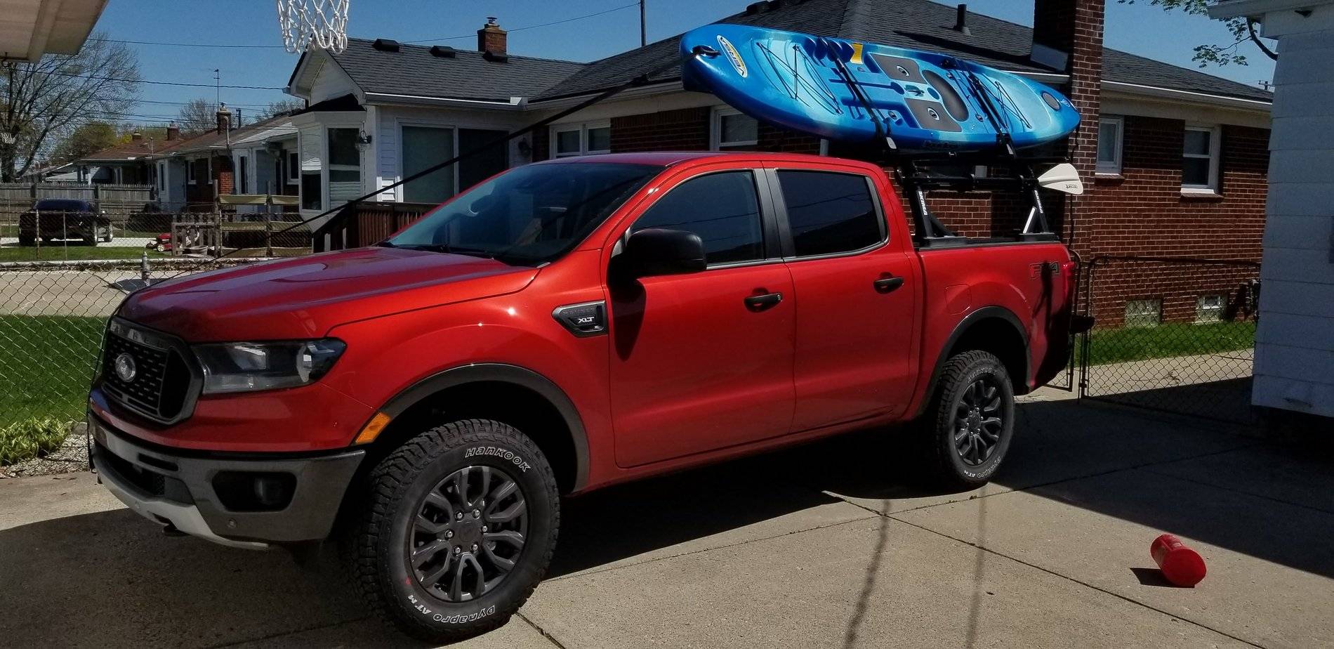 Ford Ranger WxNerd2015's Hot Pepper Red FX4 20190505_110601