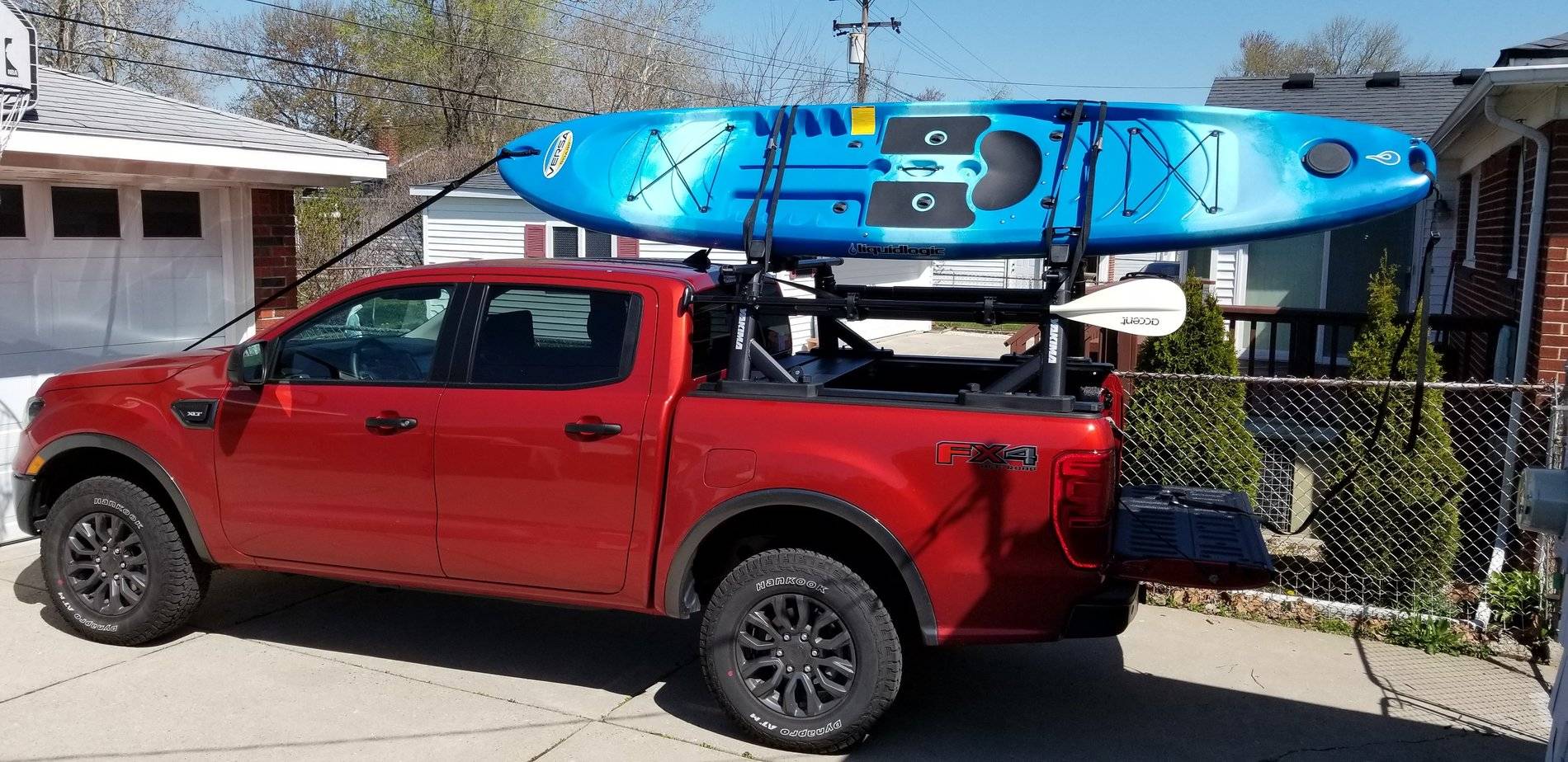 Ford Ranger WxNerd2015's Hot Pepper Red FX4 20190505_110546