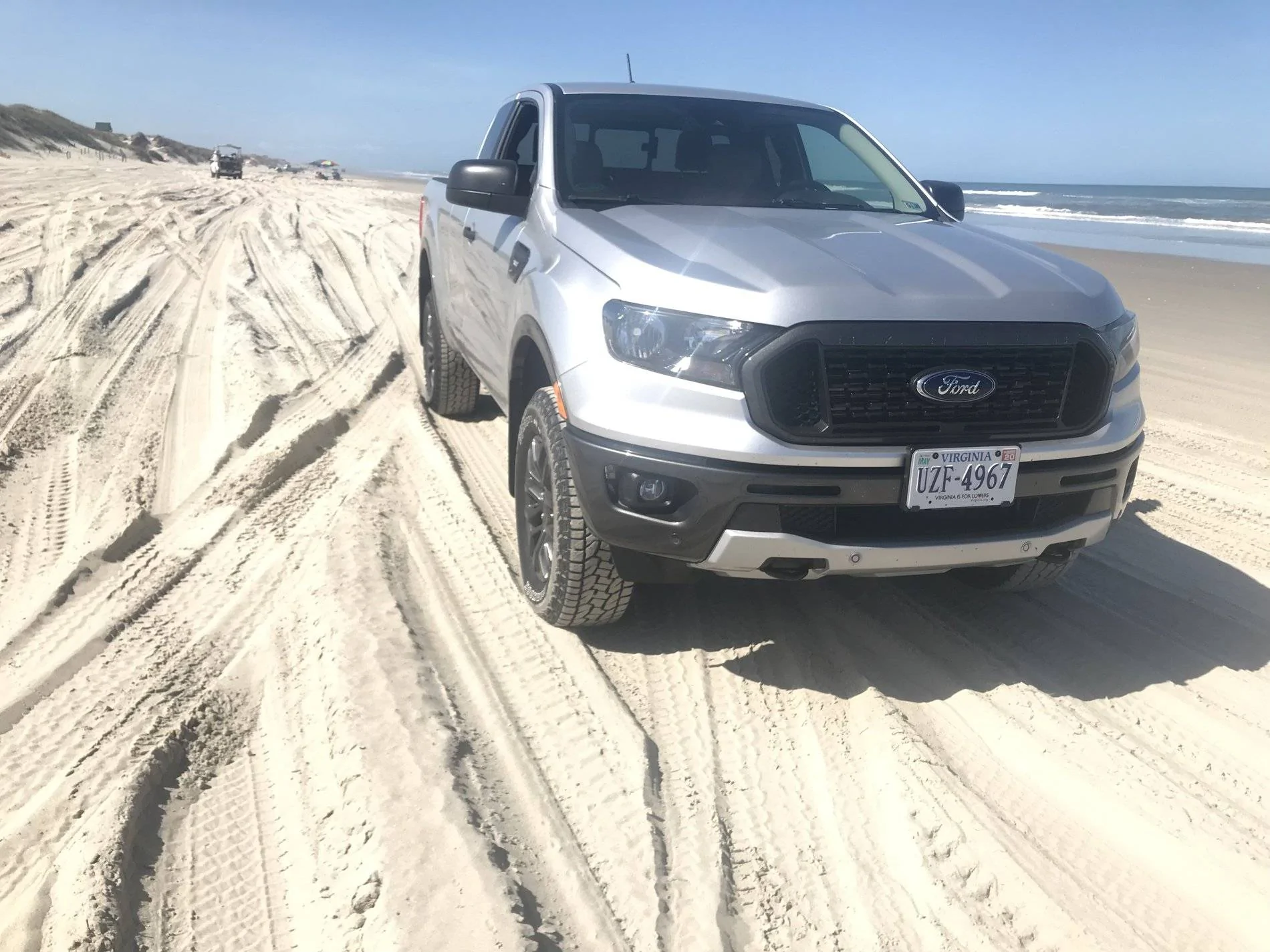 Ford Ranger Ranger on sand IMG_4662
