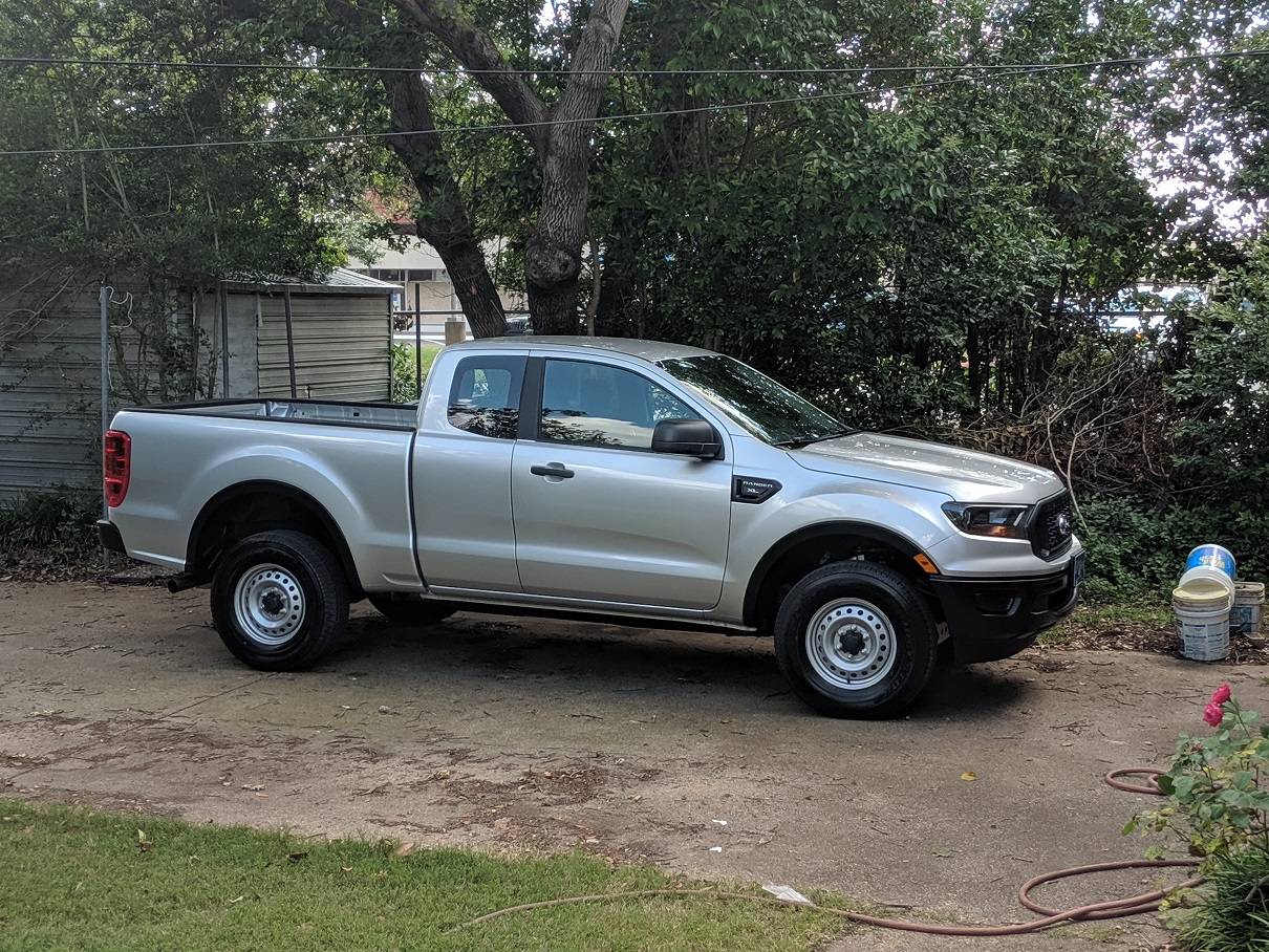 Ford Ranger INGOT SILVER Ranger Club Thread In driveway