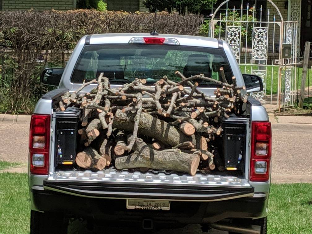Ford Ranger 2019 Ranger's Hauling Things Thread Fire wood-1
