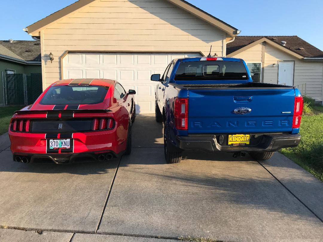 Ford Ranger Look at my Ranger parked next to stuff ranger:gt350