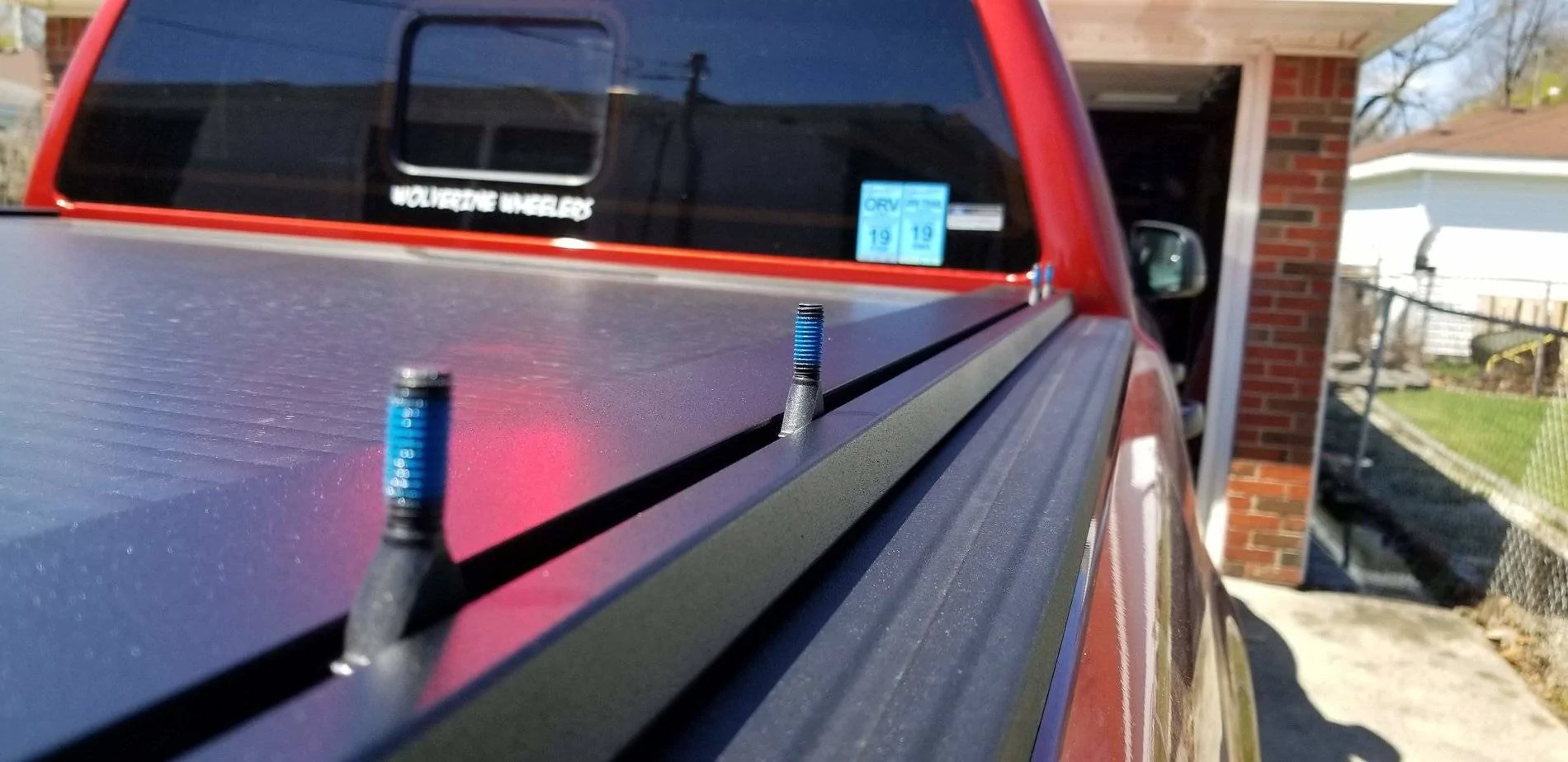 Ford Ranger WxNerd2015's Hot Pepper Red FX4 20190428_121003