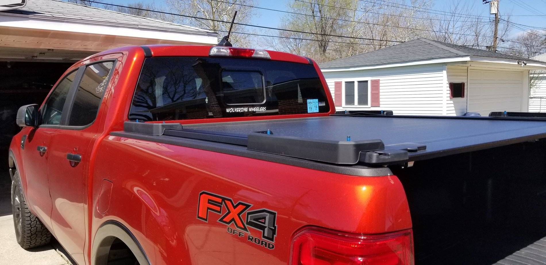 Ford Ranger WxNerd2015's Hot Pepper Red FX4 20190428_121151