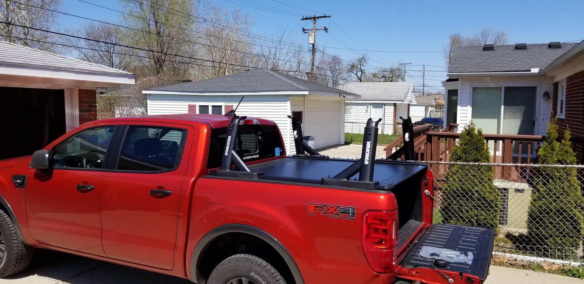 Ford Ranger WxNerd2015's Hot Pepper Red FX4 20190428_123552