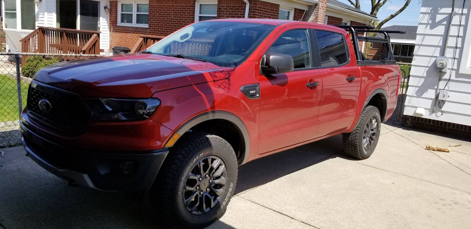 Ford Ranger WxNerd2015's Hot Pepper Red FX4 20190428_142459