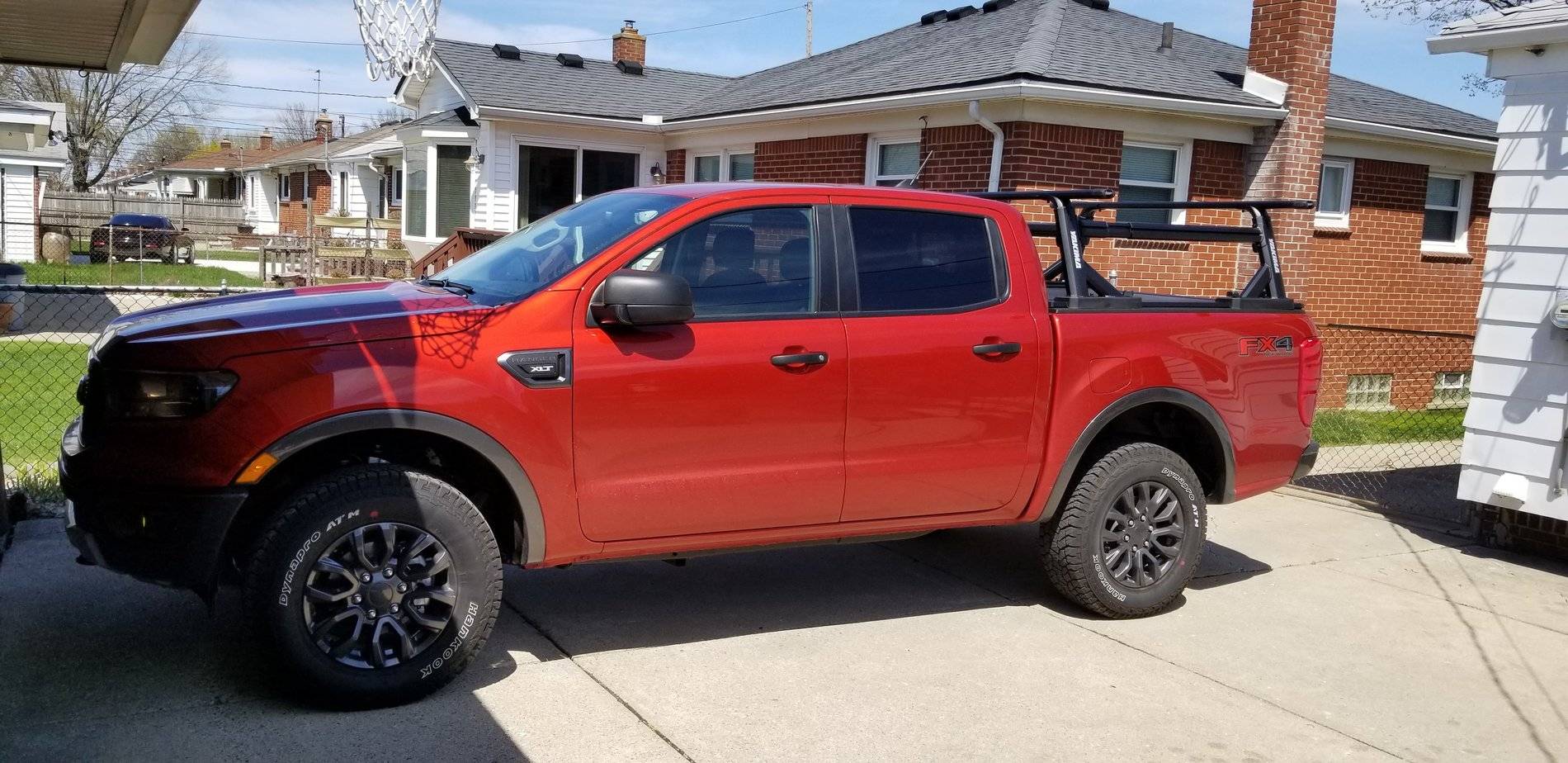 Ford Ranger WxNerd2015's Hot Pepper Red FX4 20190428_143344