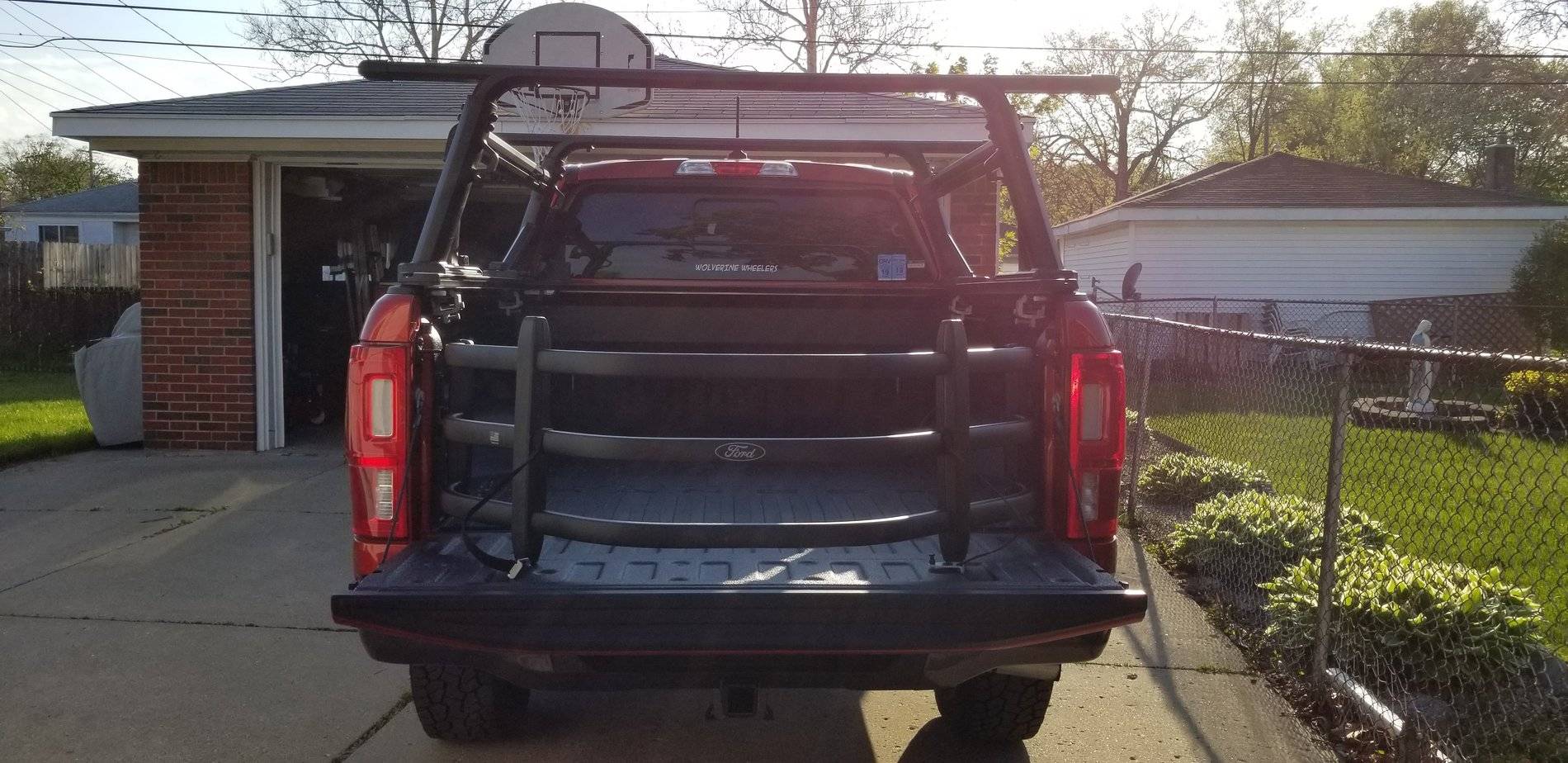 Ford Ranger WxNerd2015's Hot Pepper Red FX4 20190516_184949