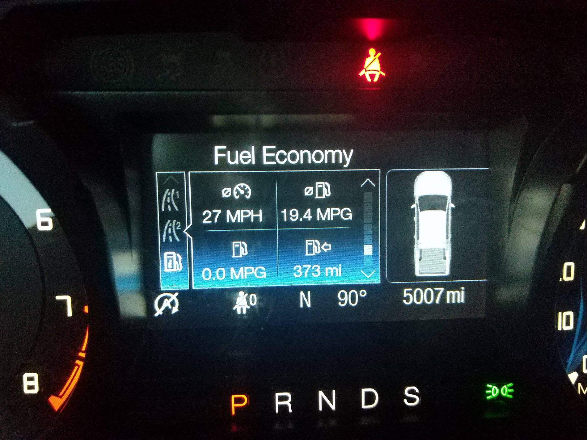Ford Ranger Odometer shots ode