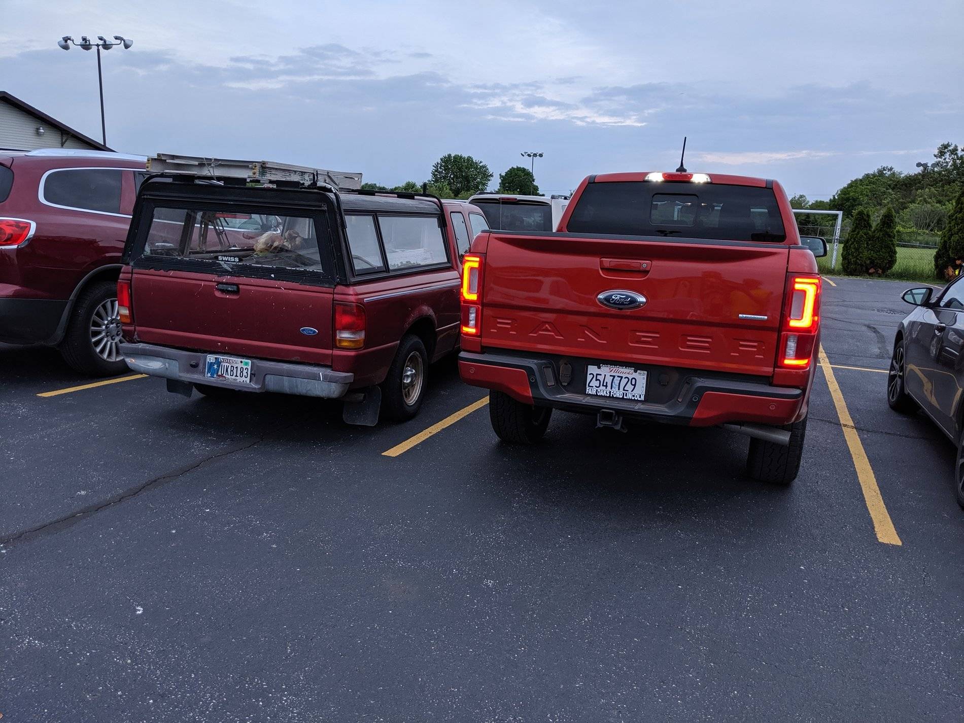 Ford Ranger Look at my Ranger parked next to stuff IMG_20190608_200545