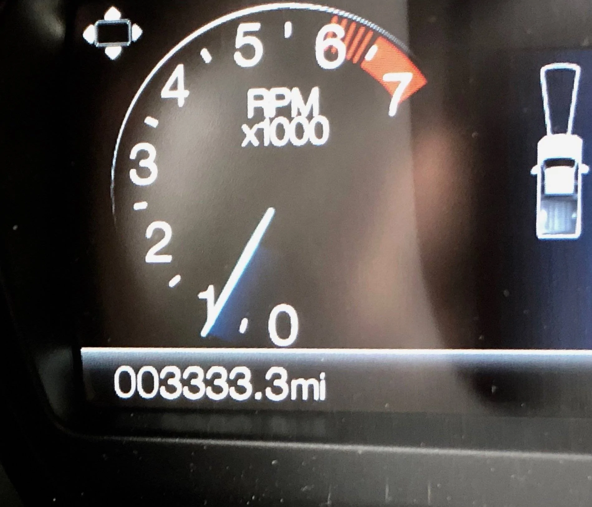 Ford Ranger Odometer shots IMG_1610