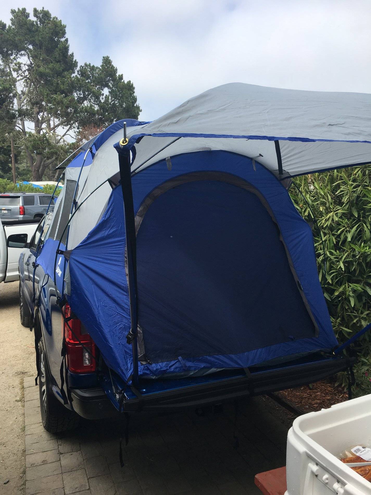 Ford Ranger Turned mine into a hotel this weekend...added the Napier tent. IMG_5478.JPG