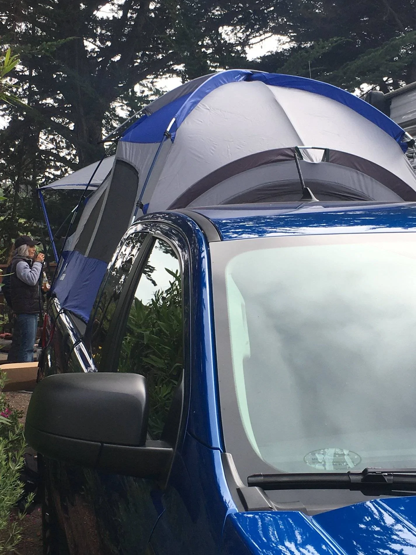 Ford Ranger Turned mine into a hotel this weekend...added the Napier tent. IMG_5483