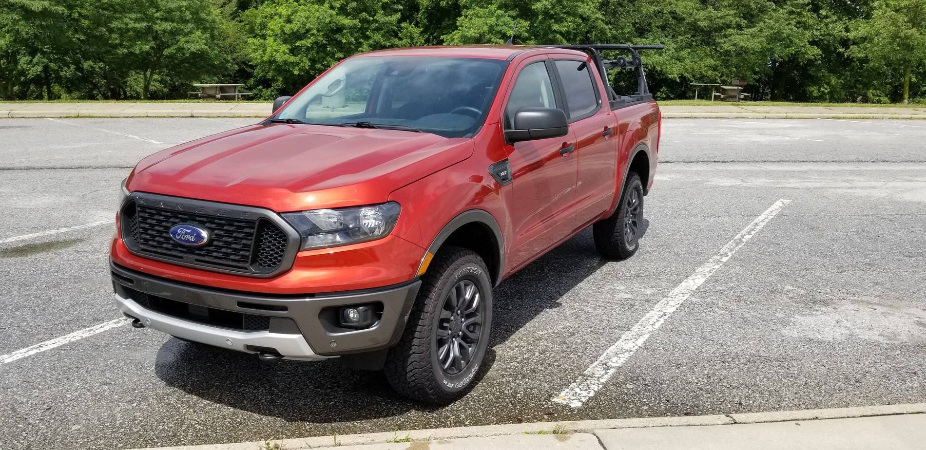 Ford Ranger WxNerd2015's Hot Pepper Red FX4 20190616_114110