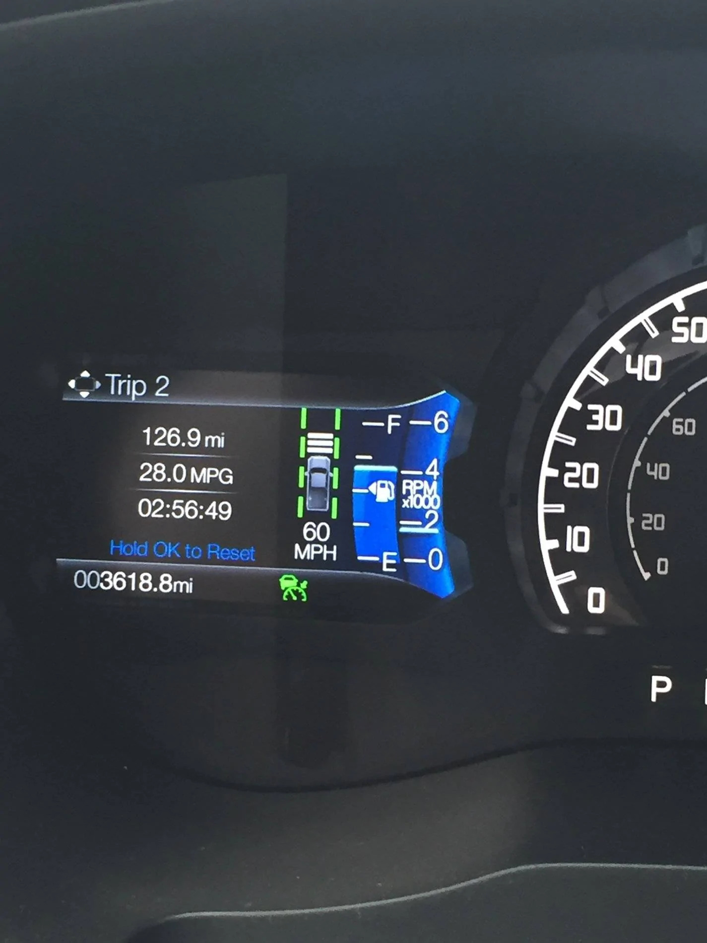 Ford Ranger Odometer shots IMG_4647