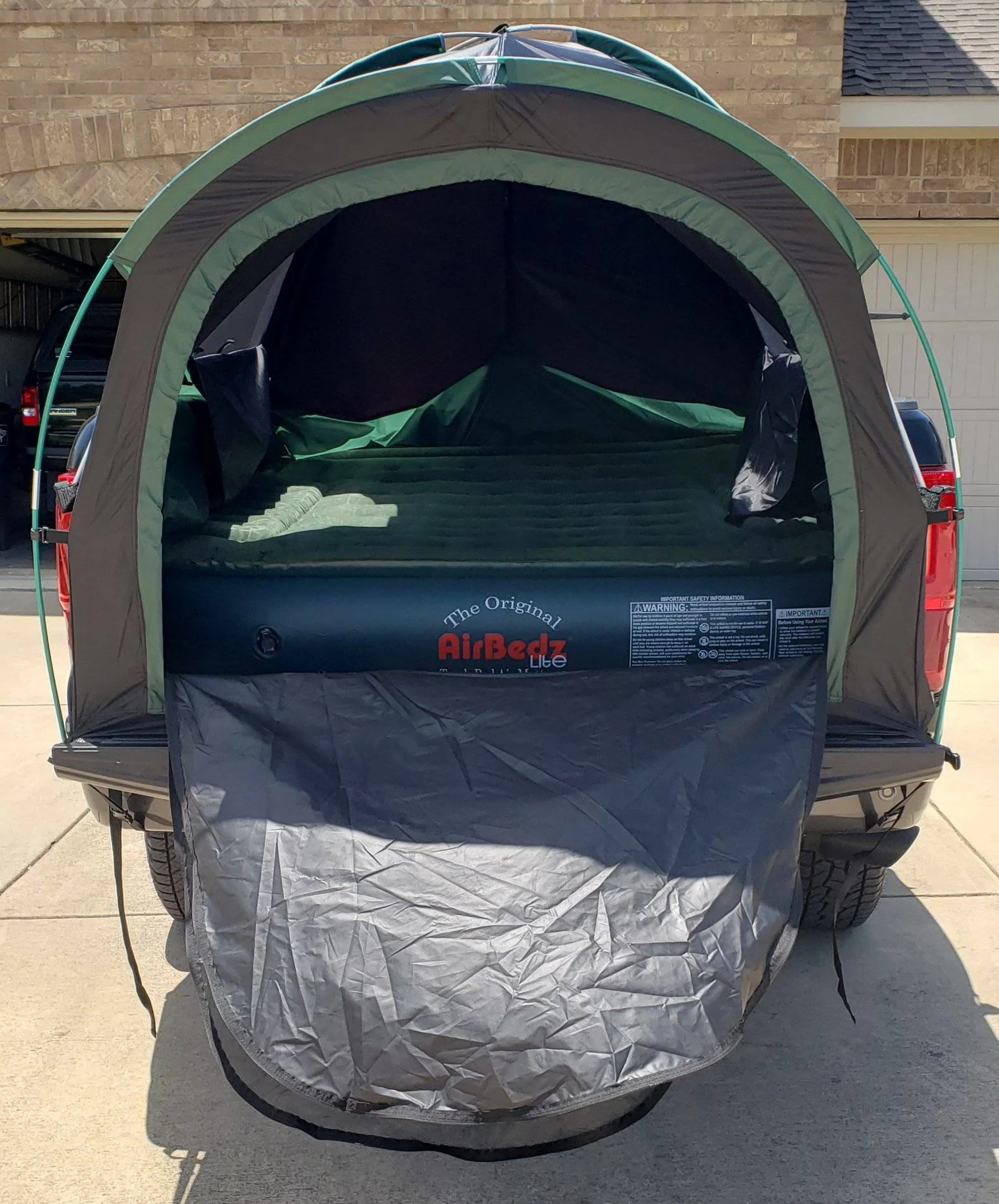 Ford Ranger Turned mine into a hotel this weekend...added the Napier tent. 20190703_014117