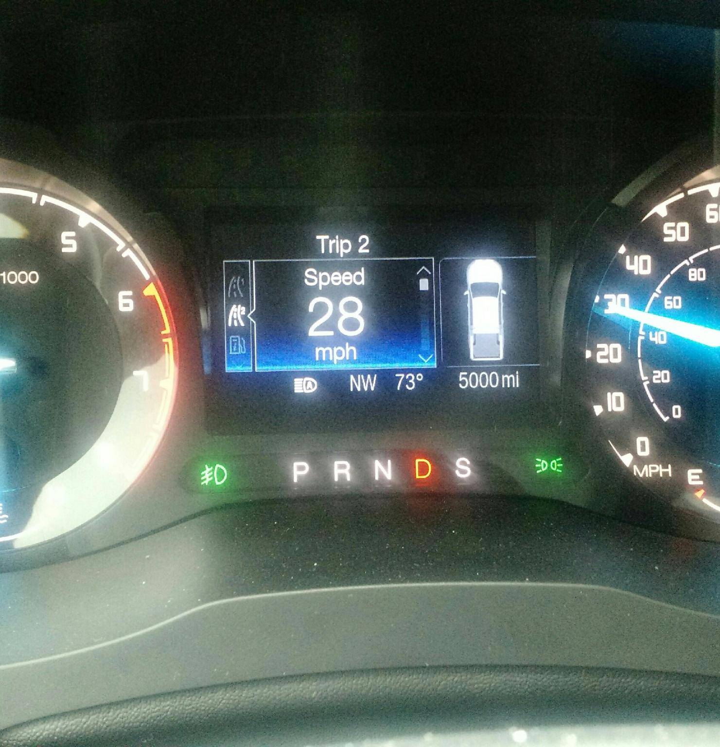 Ford Ranger Odometer shots Ranger172