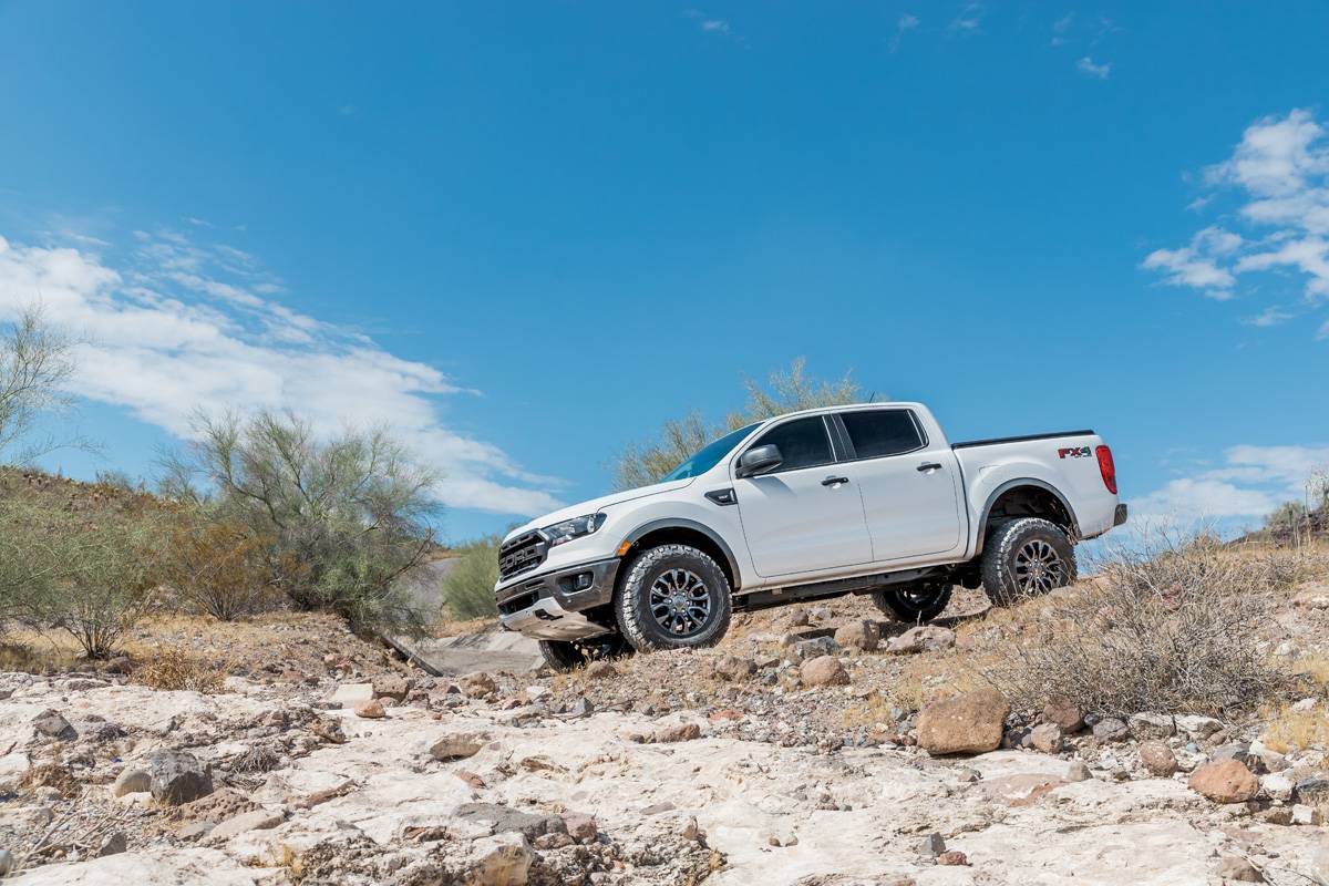 Ford Ranger Stage 3's 2019 Ranger with 2" Level, 1.5" Wheel Spacers, and 285/70R17s 19_Ranger_W-MTN_016