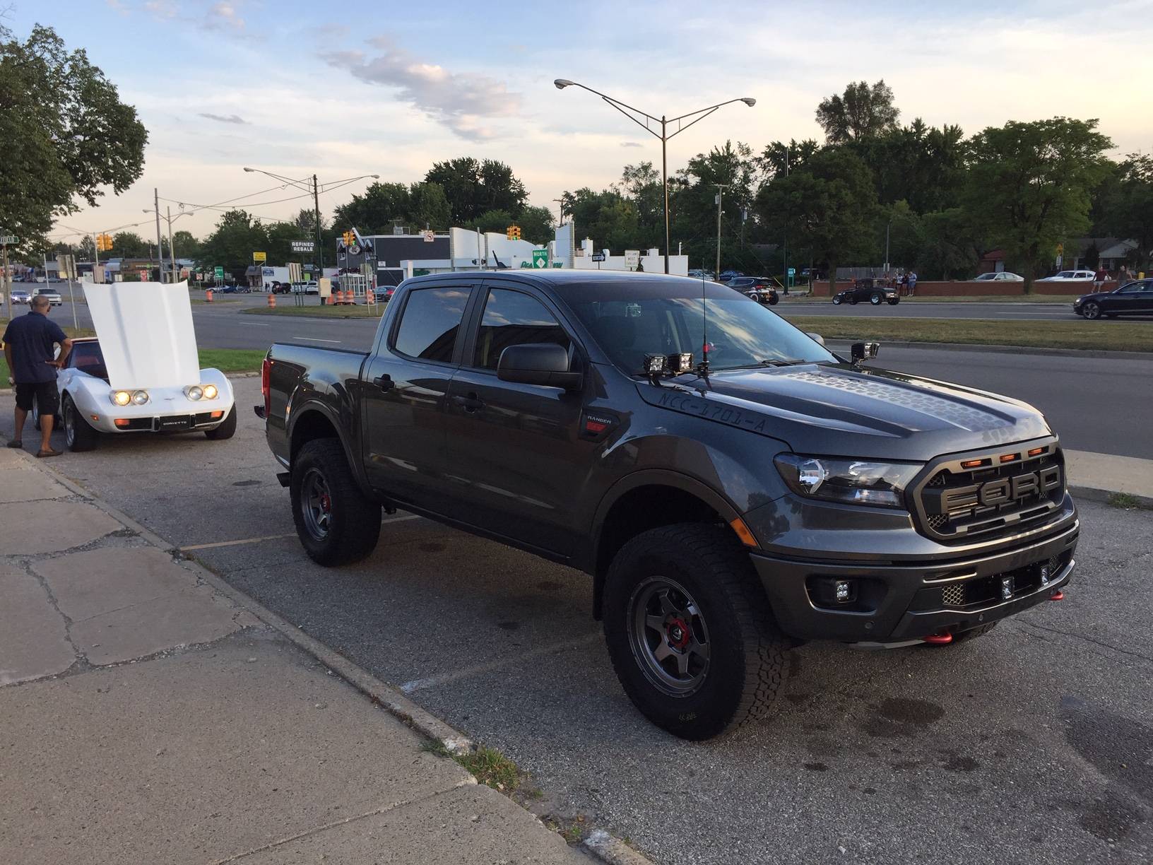 Ford Ranger Rangers at the Woodward Dream Cruise UJMmR5N