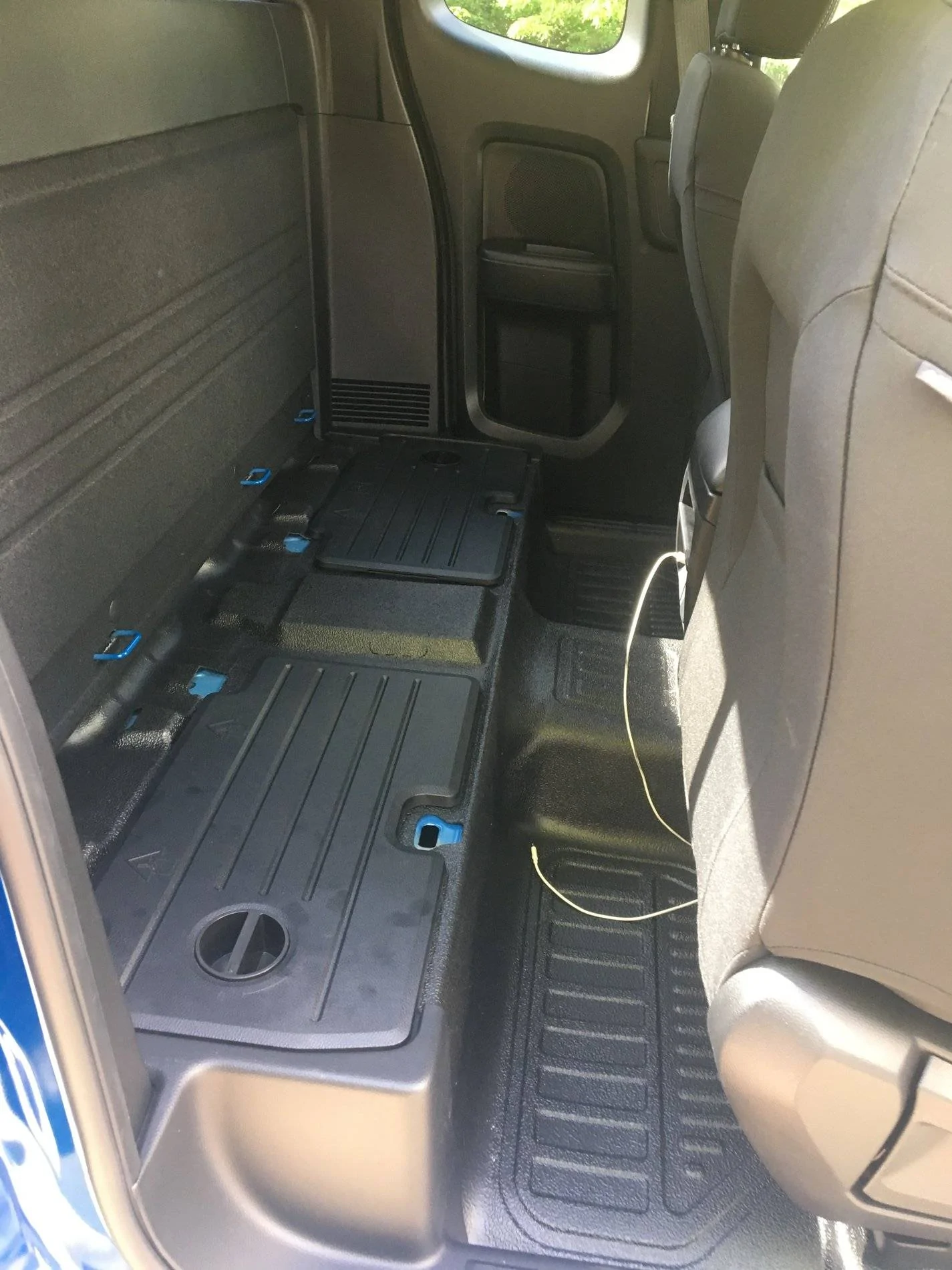 Ford Ranger 2019 Ranger XL Rear Seat Delete Option img_0829-jpg
