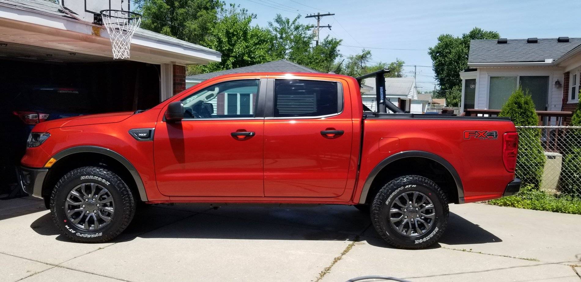 Ford Ranger WxNerd2015's Hot Pepper Red FX4 20190630_124608
