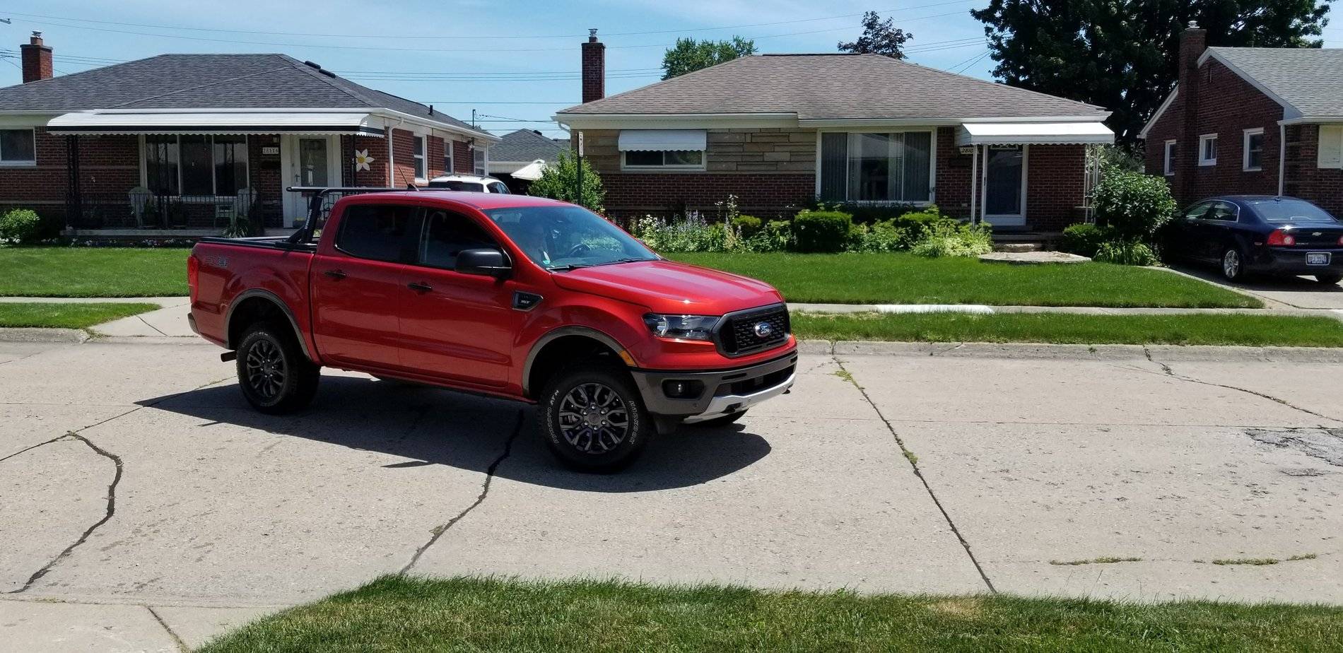 Ford Ranger WxNerd2015's Hot Pepper Red FX4 20190630_125240