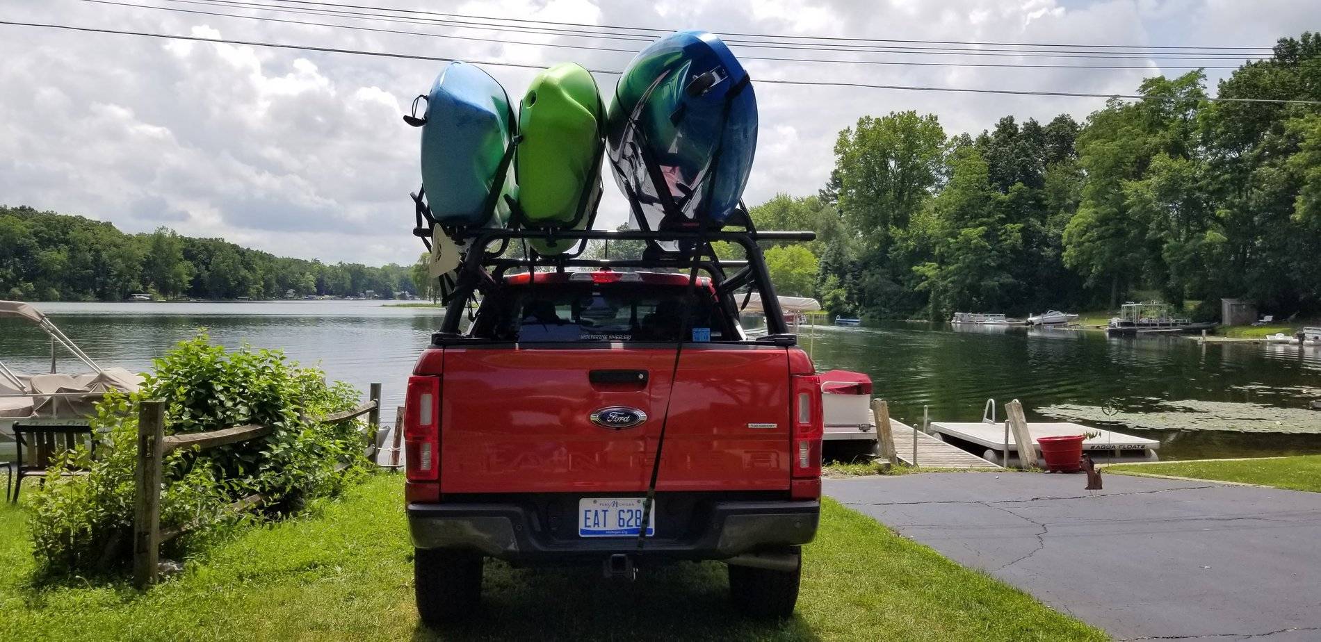 Ford Ranger WxNerd2015's Hot Pepper Red FX4 20190703_133729