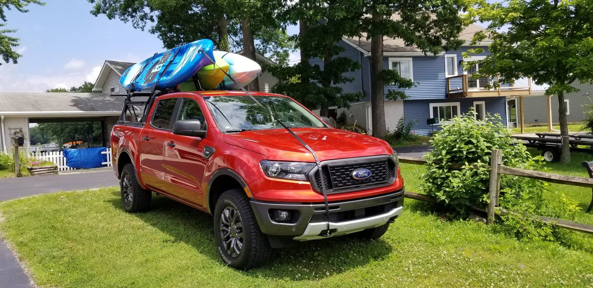 Ford Ranger WxNerd2015's Hot Pepper Red FX4 20190703_133750