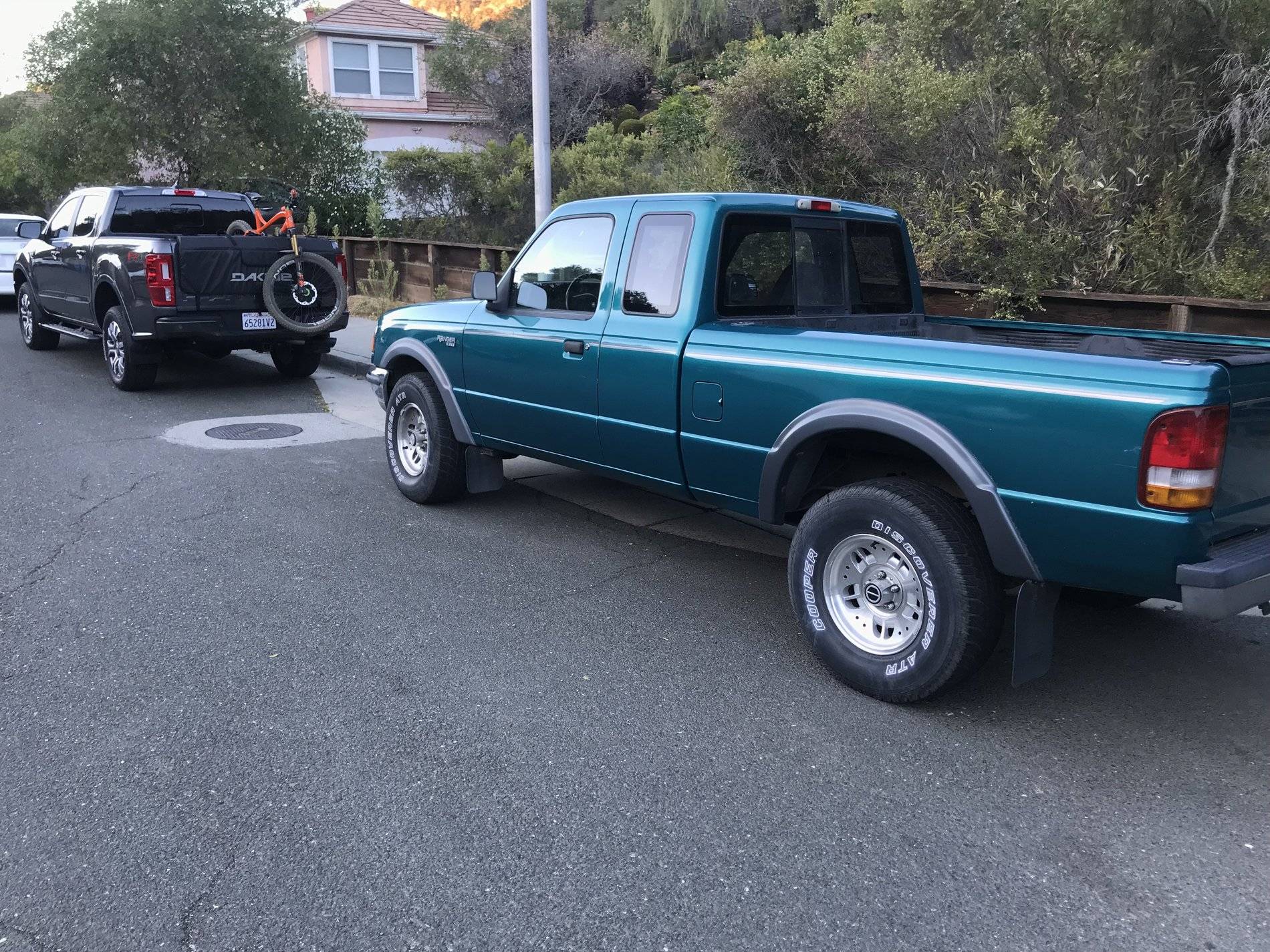 Ford Ranger Look at my Ranger parked next to stuff C4A1C624-3715-489C-A7B2-94757DAFC032