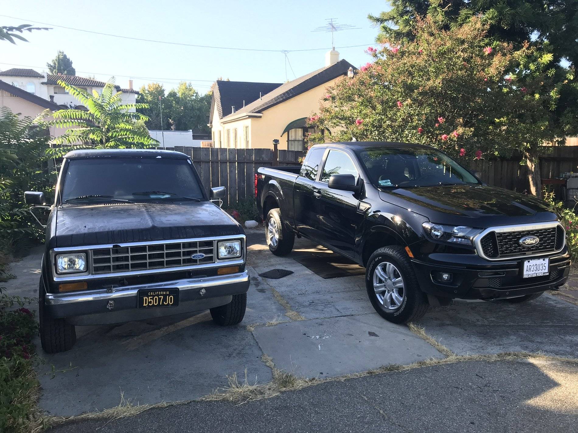 Ford Ranger Look at my Ranger parked next to stuff AAAD3477-96DC-47B8-8C60-BD1F02E51A80