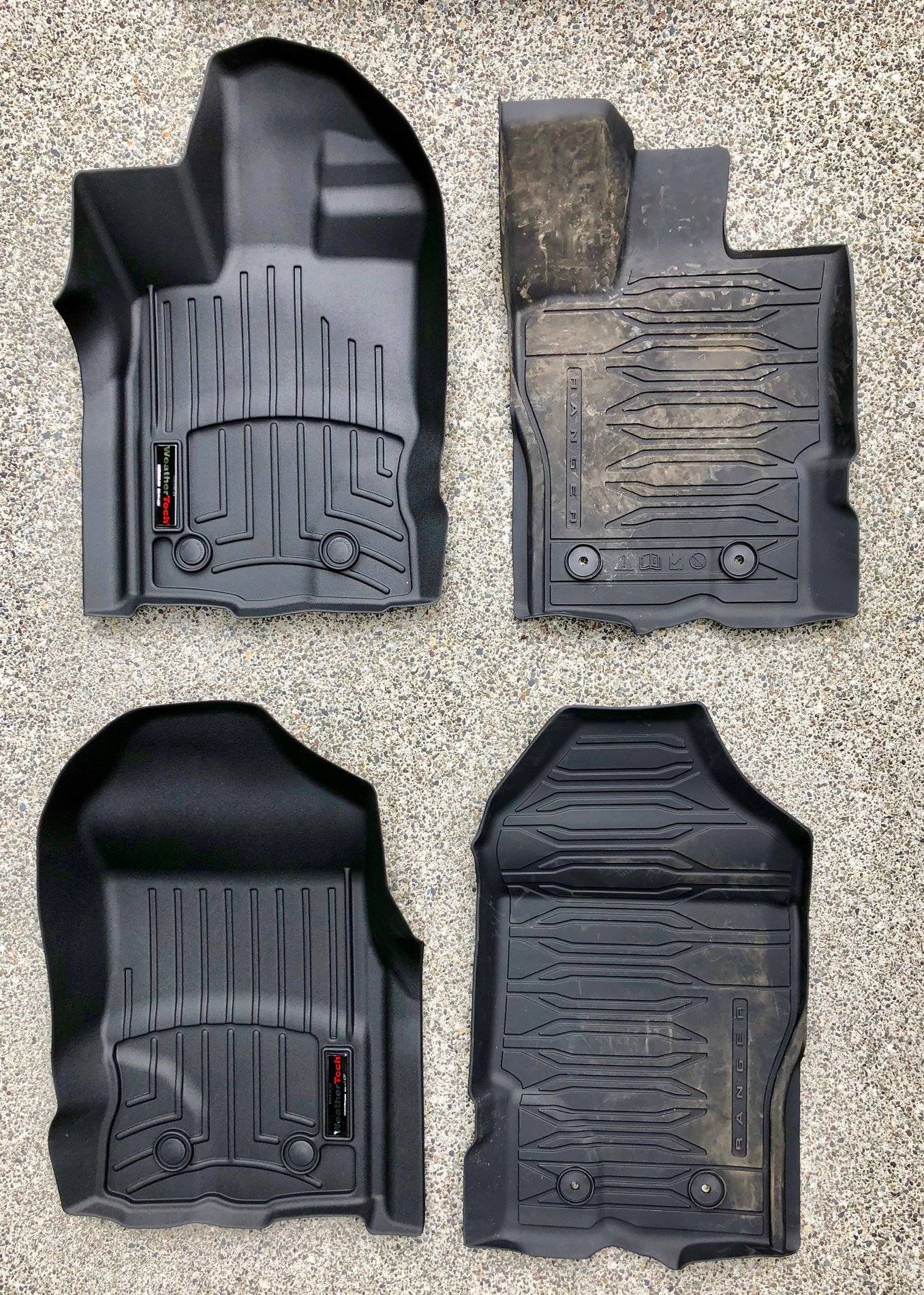 Ford vs WeatherTech comparison by Northlight on Ranger5G.jpeg