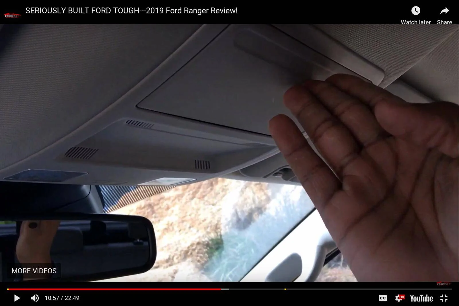 Ford Ranger Interior Pictures 2018-12-18