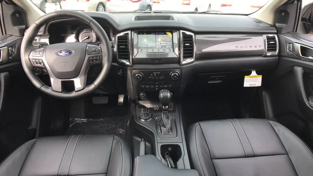 Ford Ranger Lariat Interior Photos with Ebony Black Leather 0880ccdc7378a3f3b04923360e3ec60f