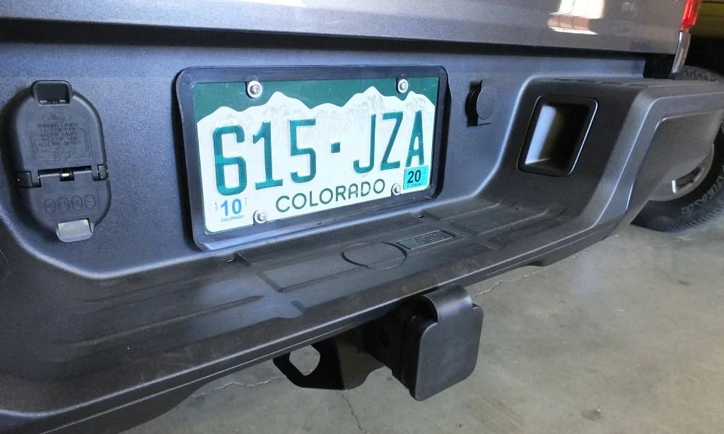 Ford Ranger HenryMac's Build Thread: 2019 Ranger XL  STX  FX4 Magnetic Super Cab Hitch Cover A
