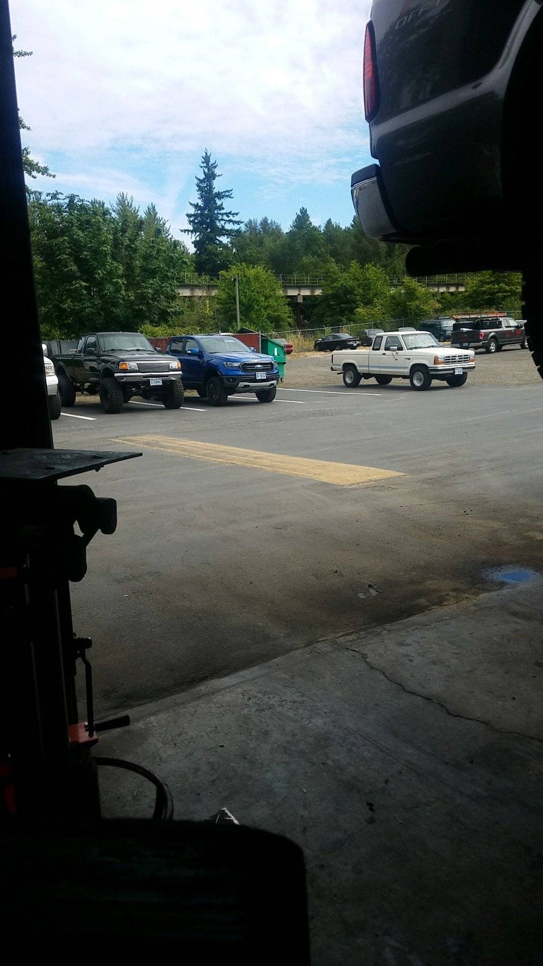 Ford Ranger Where do you park at work? 11993