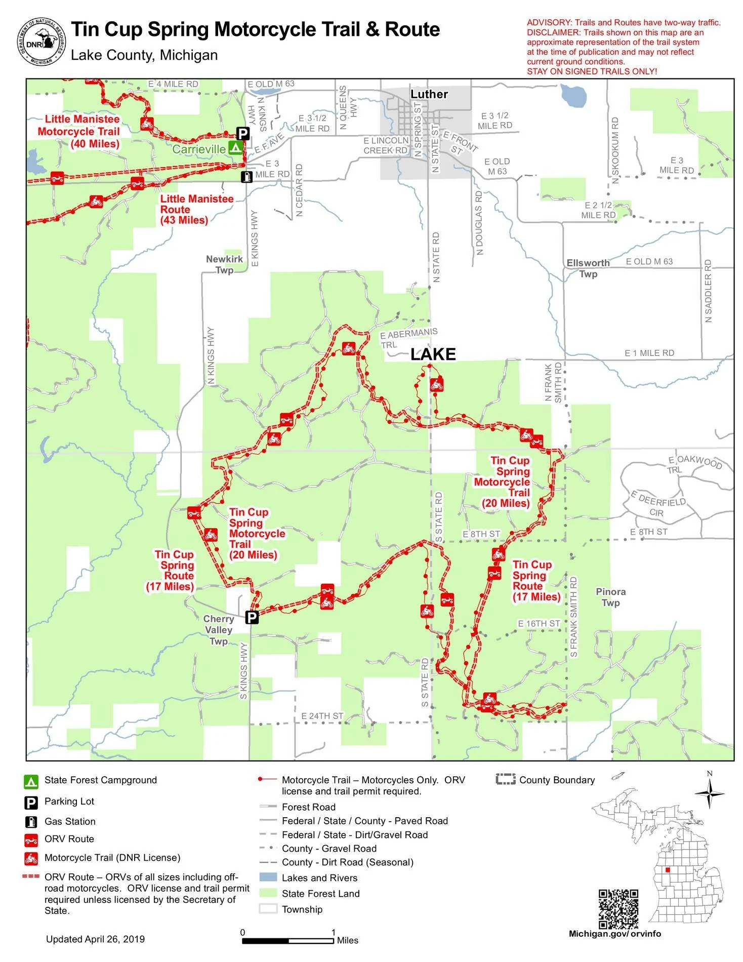 Ford Ranger WxNerd2015's Hot Pepper Red FX4 tin_cup_spring_motorcycle_trail_and_route-1