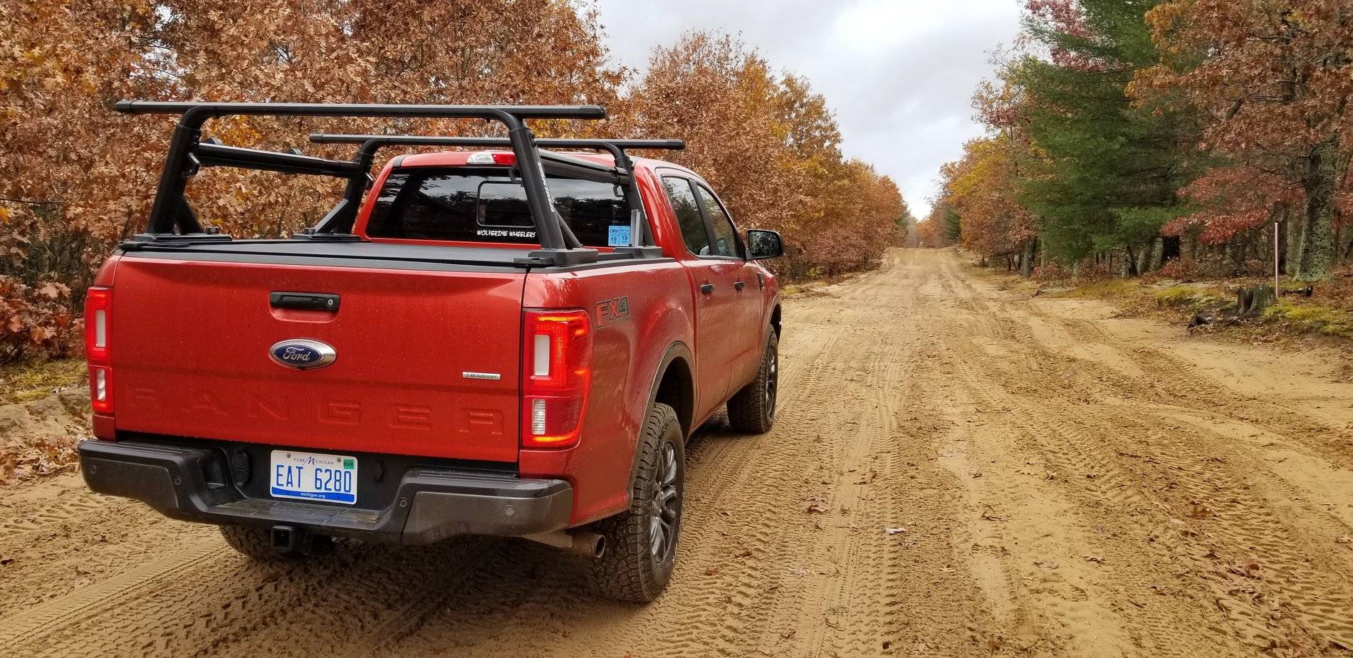 Ford Ranger WxNerd2015's Hot Pepper Red FX4 20191102_154938