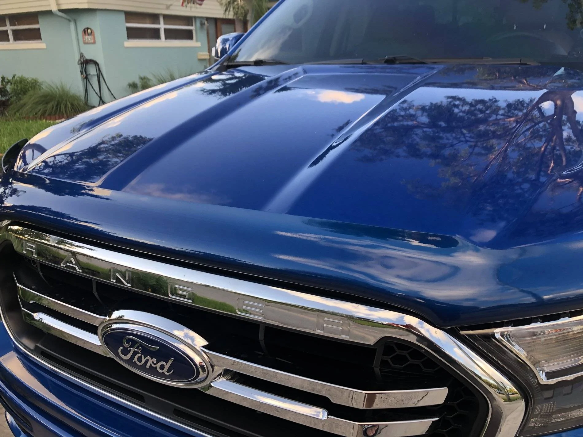 Ford Ranger Deflector painted. Pics 00DF3367-D011-4AD0-A757-A2A86877B5A2
