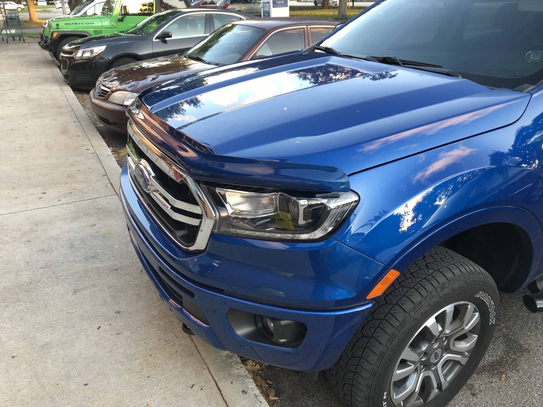 Ford Ranger Deflector painted. Pics AA0DBDE8-B711-4FE1-8B30-CCA107464CCE