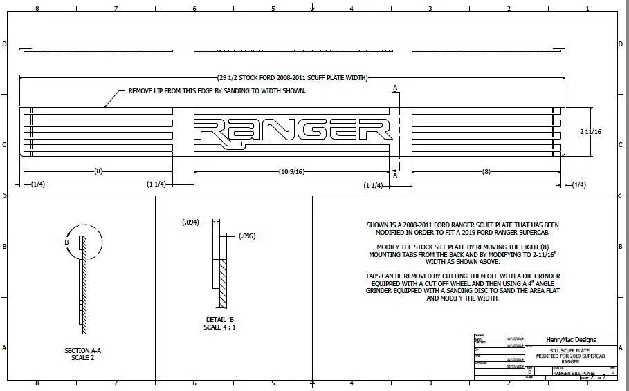 Ranger Sill Plate Rev 1 Sheet 2 of 2.webp
