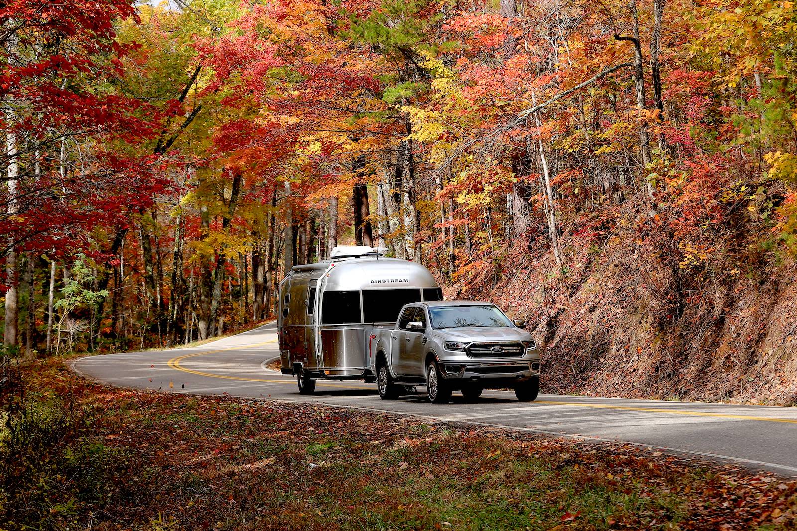 Ford Ranger Nice Fall Truck Trailer Combo Picture airstream-front-view-1-tail-of-the-dragon-1600x900-