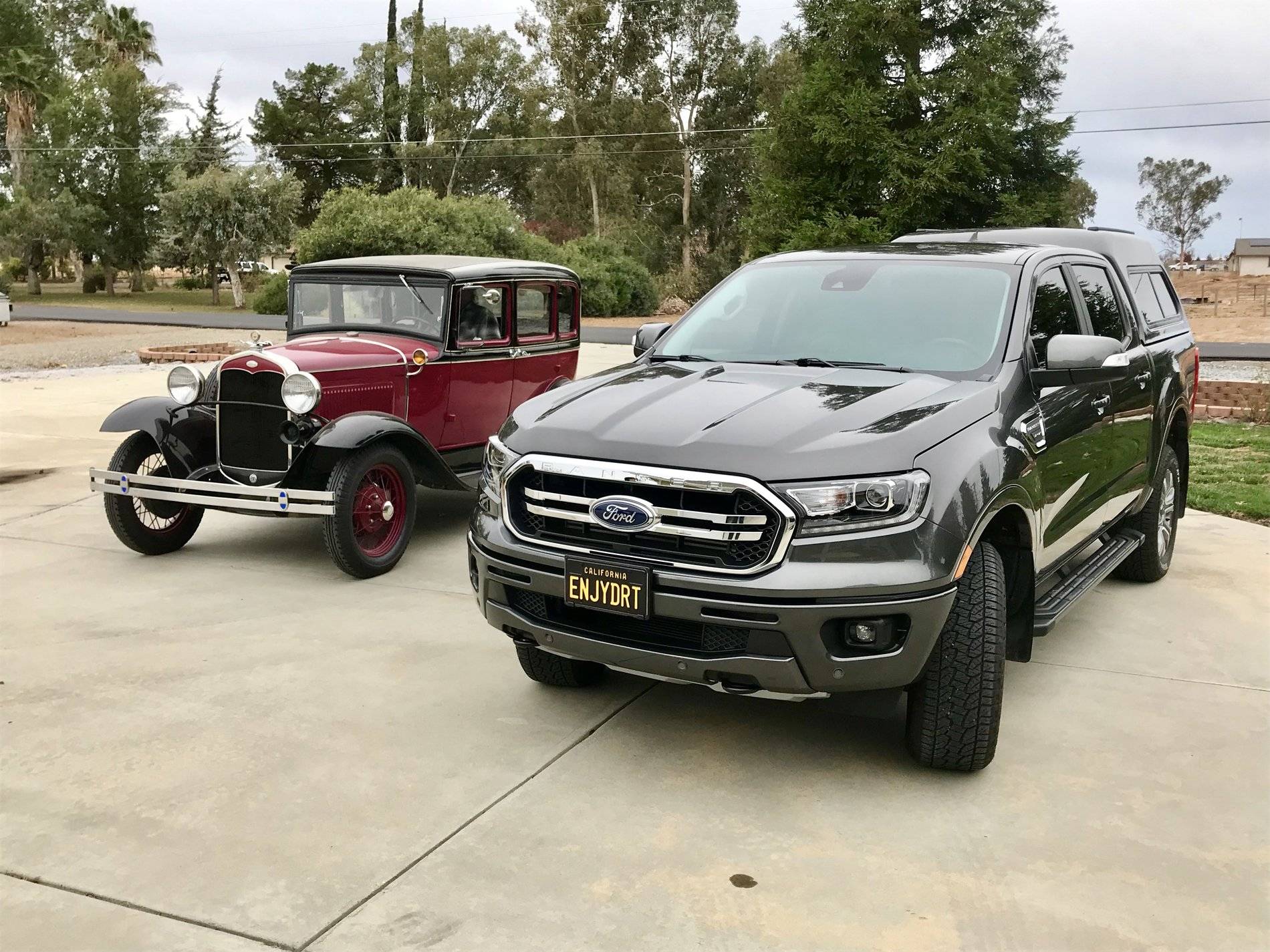 Ford Ranger Look at my Ranger parked next to stuff 4A916416-5DDE-4CDC-AC88-AEBBB31F0B82