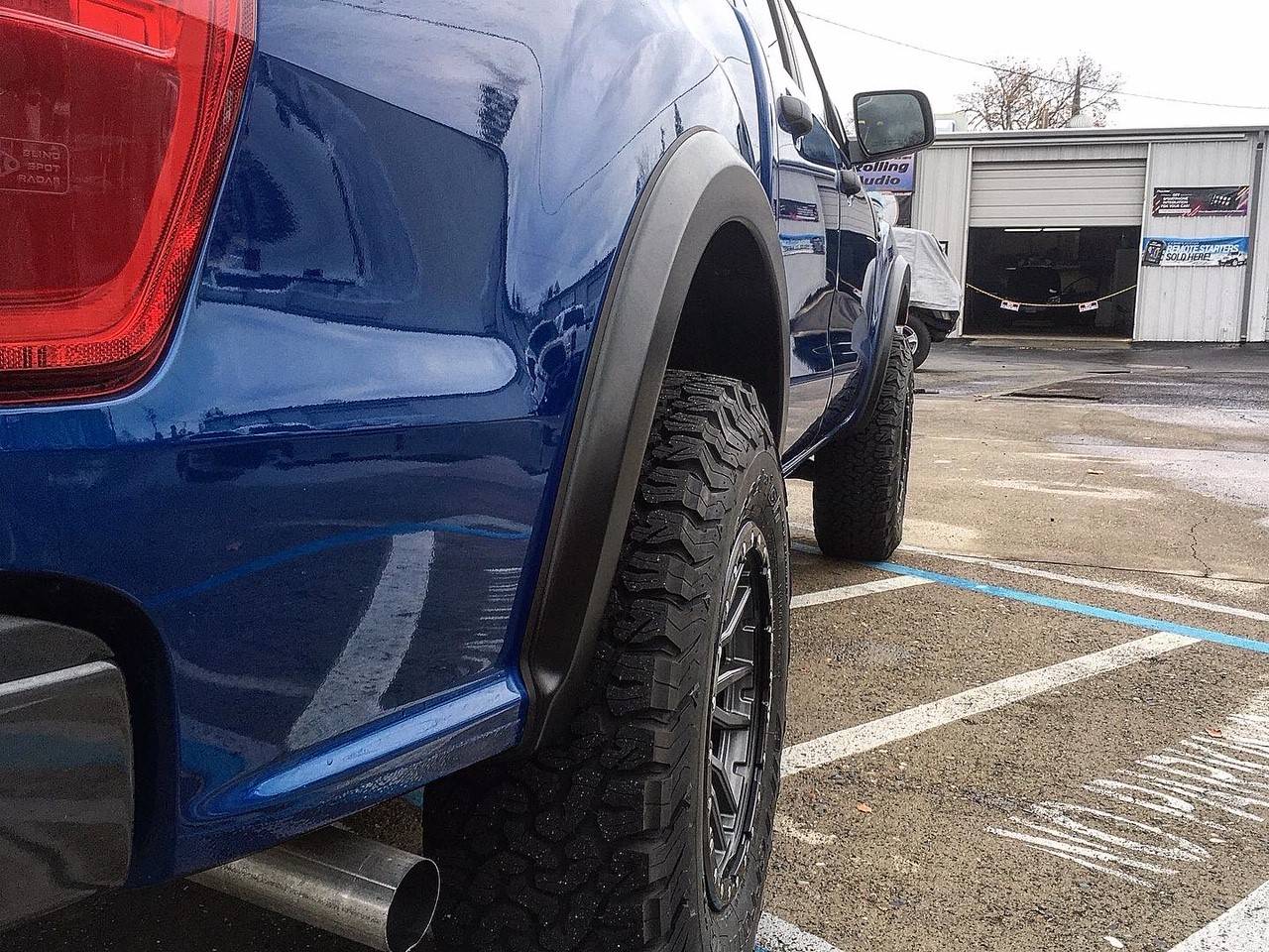 Ford Ranger Jeremy’s Blue Crew Flares 2