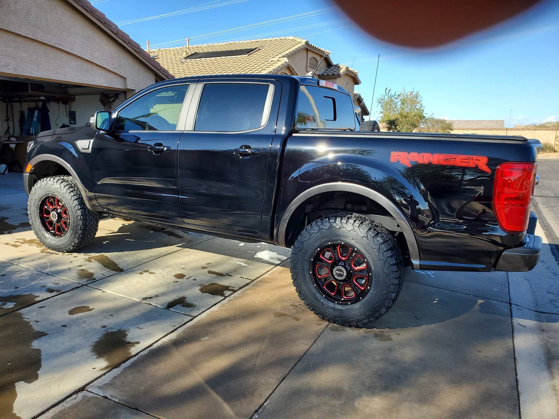 Ford Ranger Sunpilot's Shadow Black Build 20191215_140143