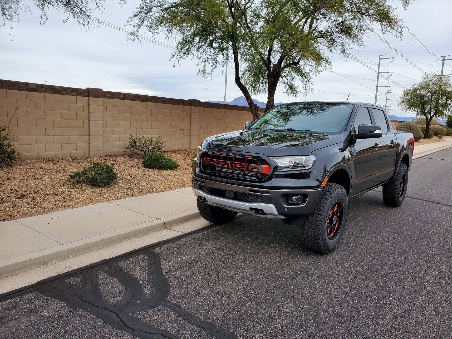 Ford Ranger Sunpilot's Shadow Black Build 20191222_145832