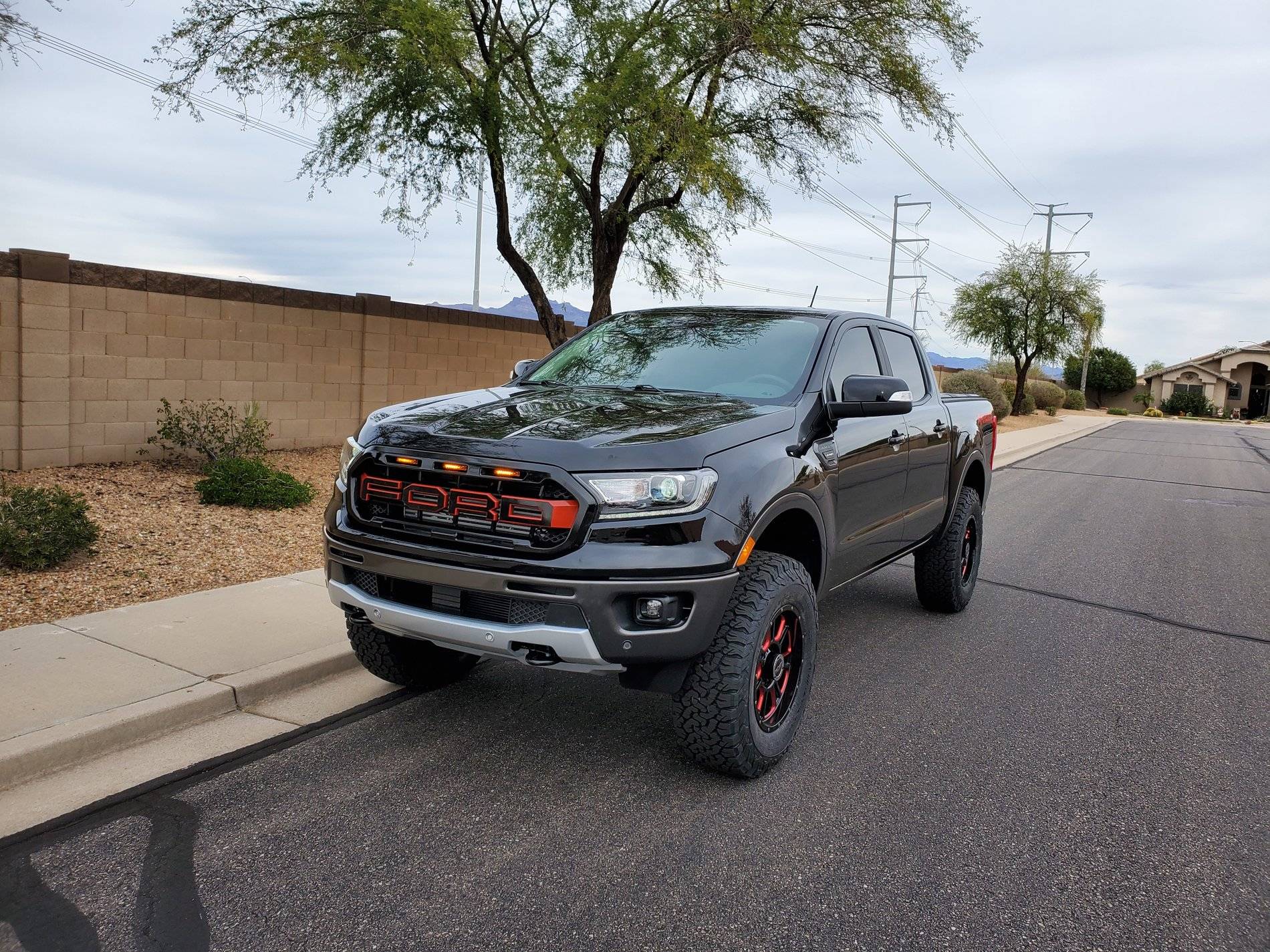 Ford Ranger Sunpilot's Shadow Black Build 20191222_145931