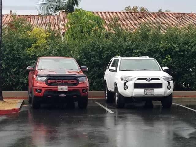 Ford Ranger Look at my Ranger parked next to stuff 63FFA6A6-7729-48DC-82D1-7BA0D6E99D9A
