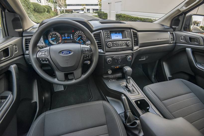 Ford Ranger STX Interior with Ebony Seats ford-ranger-2019-07