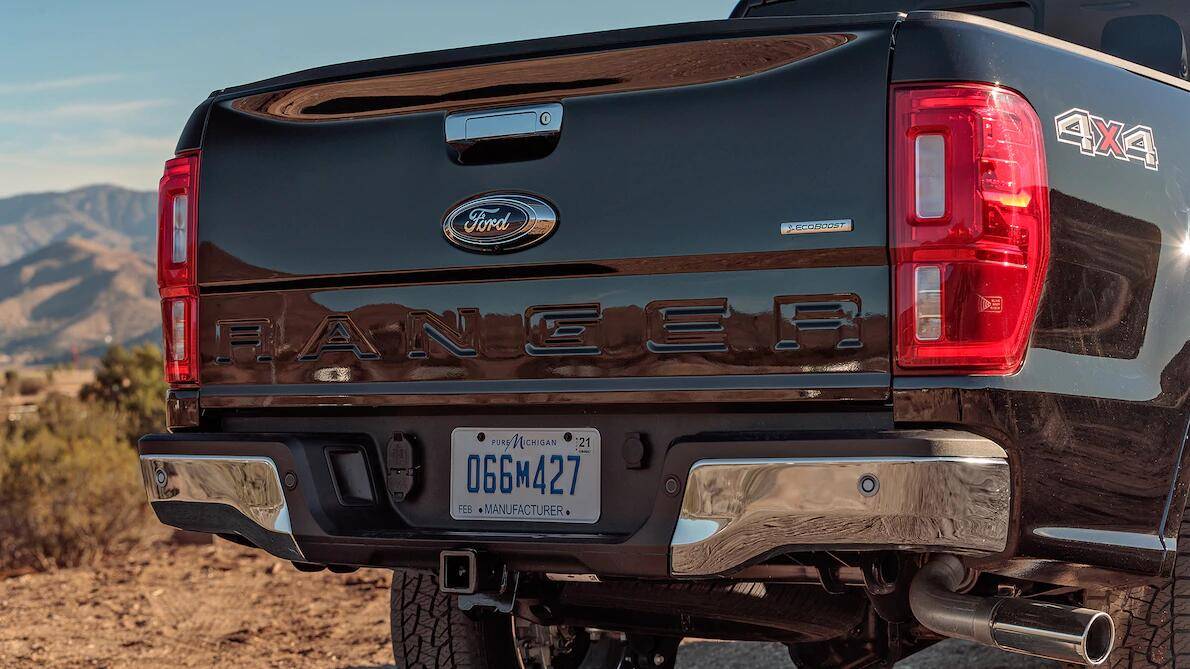 Ford Ranger SHADOW BLACK Ranger Club Thread 2019-Ford-Ranger-Lariat-4x4-Ecoboost-rear