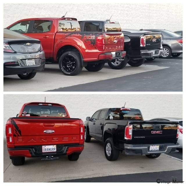 Ford Ranger Look at my Ranger parked next to stuff 5B189F81-252B-46FA-A98D-27F123AB1F89
